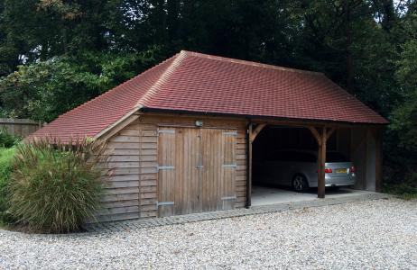 Customer case study: Double-bay timber carriage house in Newbury